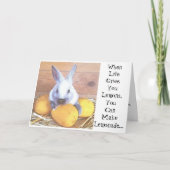 Als het leven je een briefje geeft kaart (Voorkant)