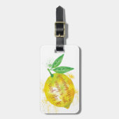 Als het leven je een leemon geeft, maak limonade bagagelabel (Voorkant verticaal)