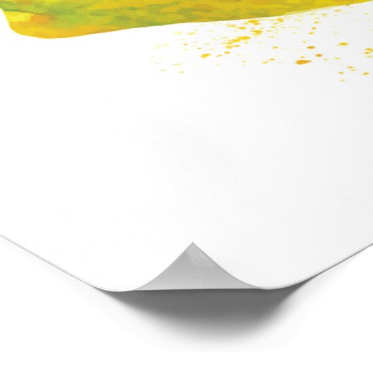 Als het leven je een leemon geeft, maak limonade poster (Hoek)