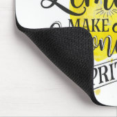 "Als het leven je leemons geeft, maak dan een limo Muismat (Hoek)