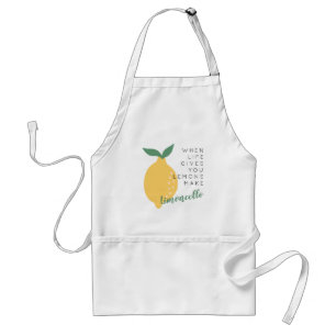 Als het leven je leemons laat limoncello maken standaard schort