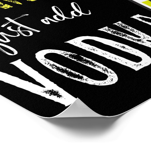 Als het leven je Lemon geeft, voeg dan alleen VODK Poster (Hoek)