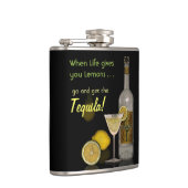 Als het leven je Lemons geeft... Heupfles (Rechts)