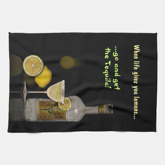 Als het leven je Lemons geeft... Theedoek (Horizontaal)