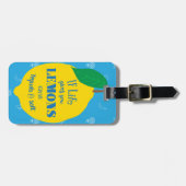 Als het leven je luiers geeft, pak dan Tequila en Bagagelabel (Voorkant horizontaal)