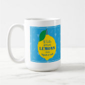 Als het leven je luiers geeft, pak dan Tequila en  Koffiemok (Links)