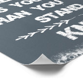 Als het leven je meer geeft dan je kunt staan, Kne Poster (Hoek)