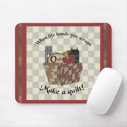 Als het leven je scheurt muismat (Met muis)