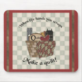 Als het leven je scheurt muismat (Voorkant)