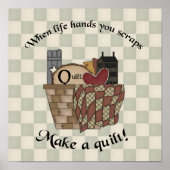 Als het leven je scheurt poster (Voorkant)