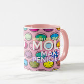 Als het leven je schimmel geeft Leuk Koel Meisjesa Mok (Voorkant rechts)