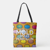 ALS HET LEVEN JE SCHIMMEL GEEFT, MAAK DAN PENECILL TOTE BAG (Achterkant)