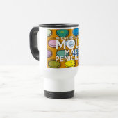 ALS HET LEVEN JE SCHIMMEL GEEFT, MAak PENICILLINE Reisbeker (Voorkant links)