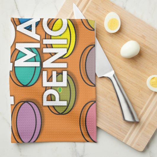 ALS HET LEVEN JE SCHIMMEL GEEFT, MAak PENICILLINE Theedoek (Quarter Fold)