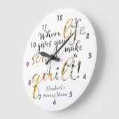 Als het leven je schraapt, maak je een watje grote klok (Hoek)