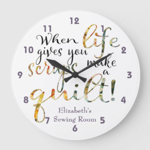 Als het leven je schraapt, maak je een watje grote klok