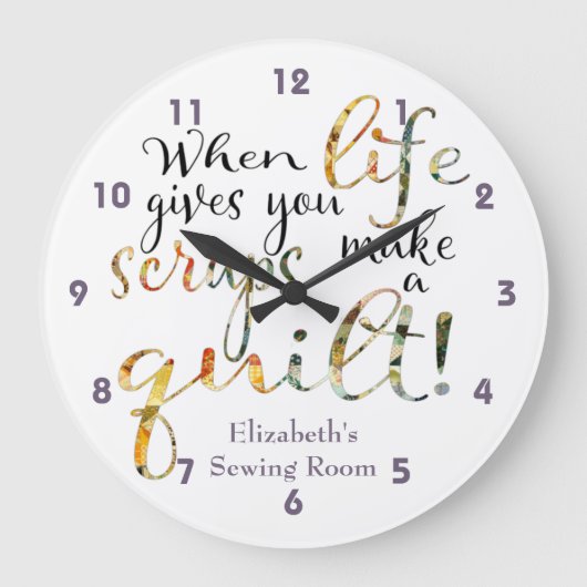 Als het leven je schraapt, maak je een watje grote klok (Voorkant)