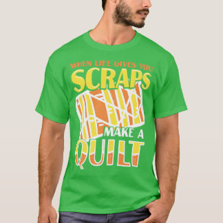 Als het leven je schraapt, maak je een watje t-shirt