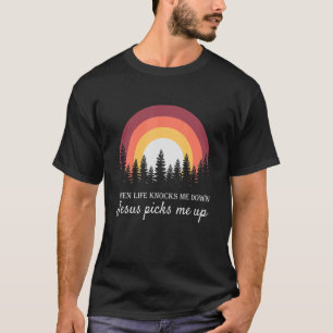 Als het leven me in de steek laat, haalt Jezus me T-shirt