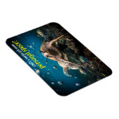 Als het leven moeilijk wordt, blijf dan zwemmen magneet (Rechterzijde)