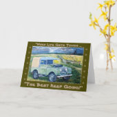 "Als het leven moeilijk wordt..." groet Kaart. Kaart (Gele Bloem)