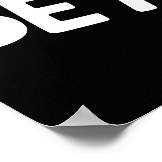 Als het leven moeilijk wordt, wees dan een Beer Poster (Hoek)