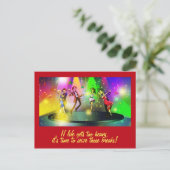 Als het leven te zwaar wordt Inspirerend Briefkaar Briefkaart (Staand voorkant)