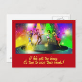 Als het leven te zwaar wordt Inspirerend Briefkaar Briefkaart (Voorkant / Achterkant)