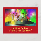 Als het leven te zwaar wordt Inspirerend Briefkaar Briefkaart (Voorkant)