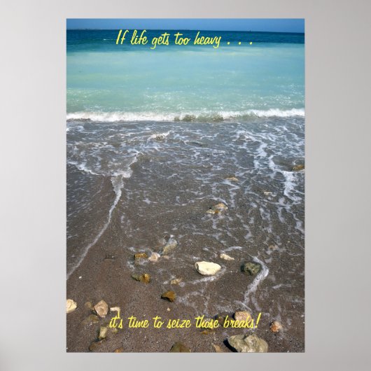 Als het leven te zwaar wordt Poster (Voorkant)