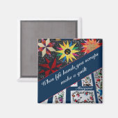 Als het leven zo'n beetje scheurt, maak je een wat magneet (Voorkant / Achterkant)