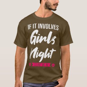Als het meisjes betreft, tel me dan gedeeltelijk. t-shirt
