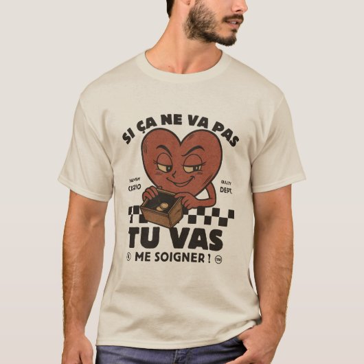 Als het misgaat, ga je me dan genezen? t-shirt (Voorkant)