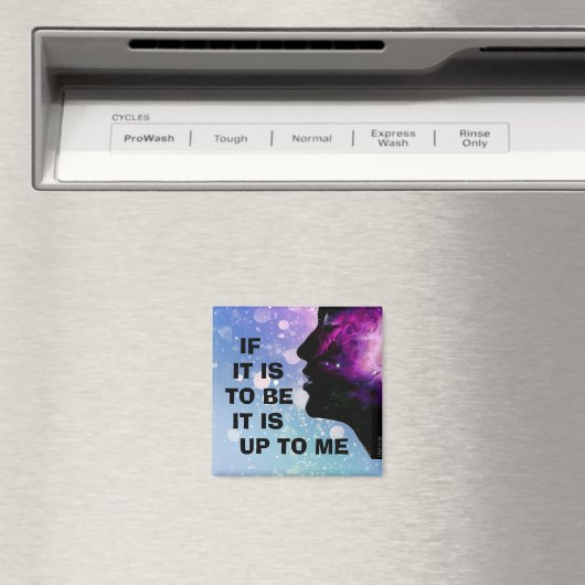 "Als het moet... is het aan mij" Magneet (Insitu (Vaatwasser))