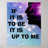 "Als het moet... is het aan mij" Poster (Voorkant)