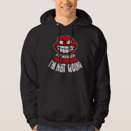 Als het nep glimlachen inhoudt, doe ik niet mee In Hoodie