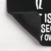 Als het niet de gevolgen van mijn eigen acties zij muismat (Hoek)