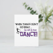 Als het niet goed gaat... briefkaart (Staand voorkant)