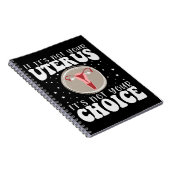 Als het niet je baarmoeder is, is het niet jouw ke notitieboek (Rechterzijde)