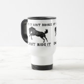 Als het niet kapot is - Oorspronkelijk design reis Reisbeker (Voorkant links)