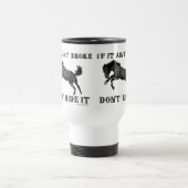 Als het niet kapot is - Oorspronkelijk design reis Reisbeker (Center)