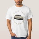Als het niet klassiek is - Simca 1000 T-shirt (Voorkant)