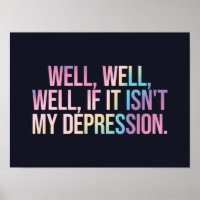 Als het niet mijn depressie is
