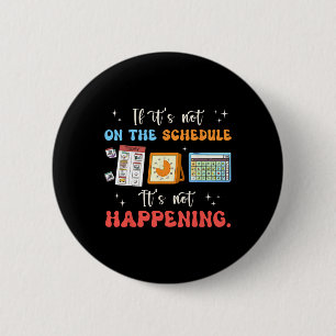 Als het niet op het schema staat, is het niet-spre ronde button 5,7 cm