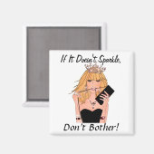 Als het niet opwindt - Bander niet!" DIVA Magnet (Voorkant / Achterkant)