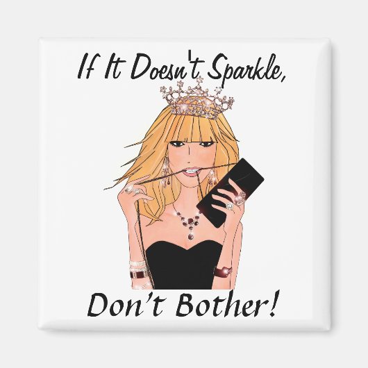 Als het niet opwindt - Bander niet!" DIVA Magnet (Voorkant)