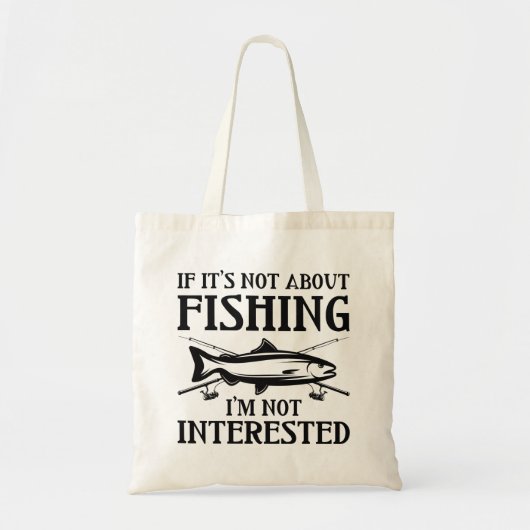 Als het niet over Gevist is Tote Bag (Voorkant)