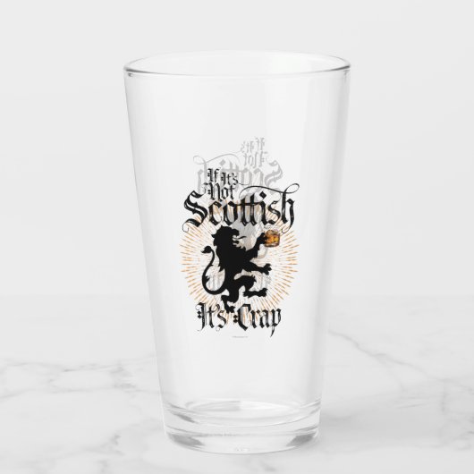 Als het niet Schots is Glas (Achterkant)