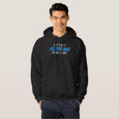 Als het niet Skydiving is, ga ik niet. Hoodie (Voorkant volledig)