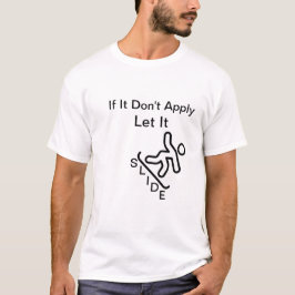 Als het niet van toepassing is t-shirt